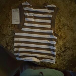 ATHLETA RENEW SEAMLESS MUSCLE TANK, SIZE XS